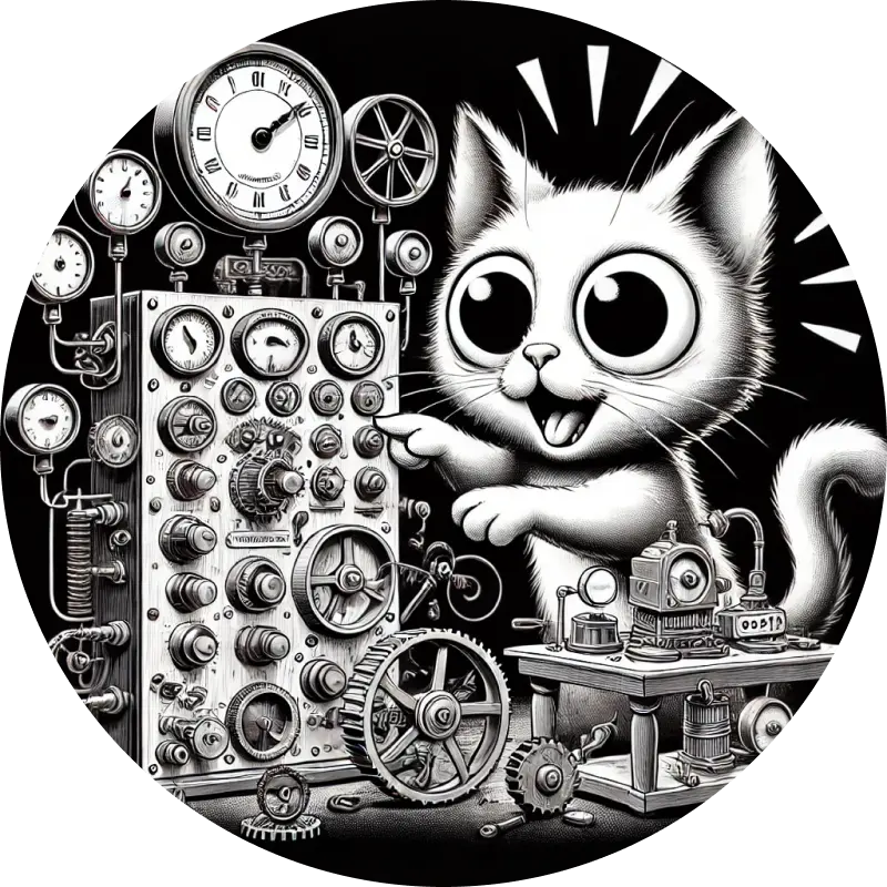 machine-cat